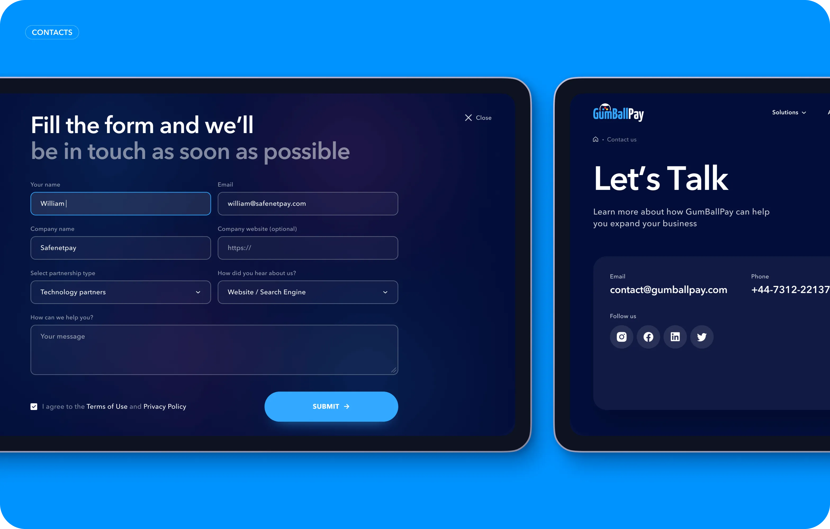 Fintech Corporate Website Redesign & Web Development - form-rework.goodface.works