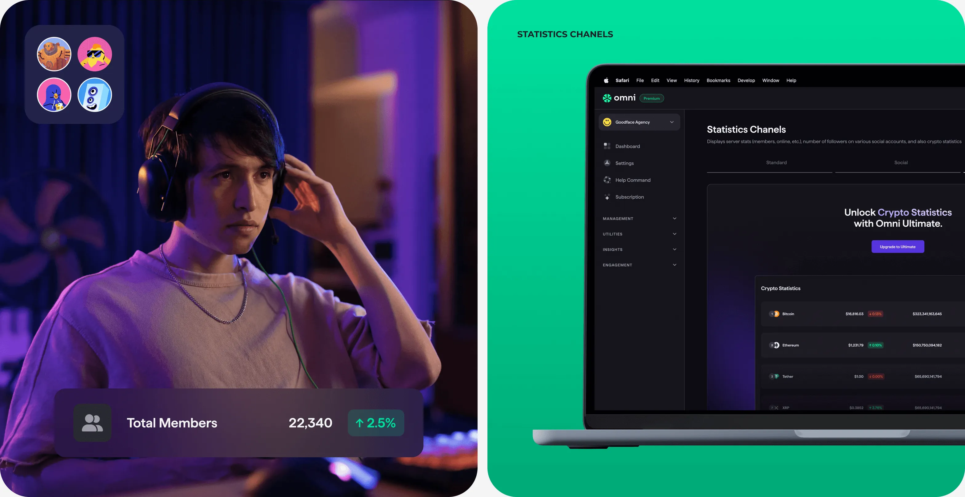 UX/UI design & web development for Discord server management - form-rework.goodface.works