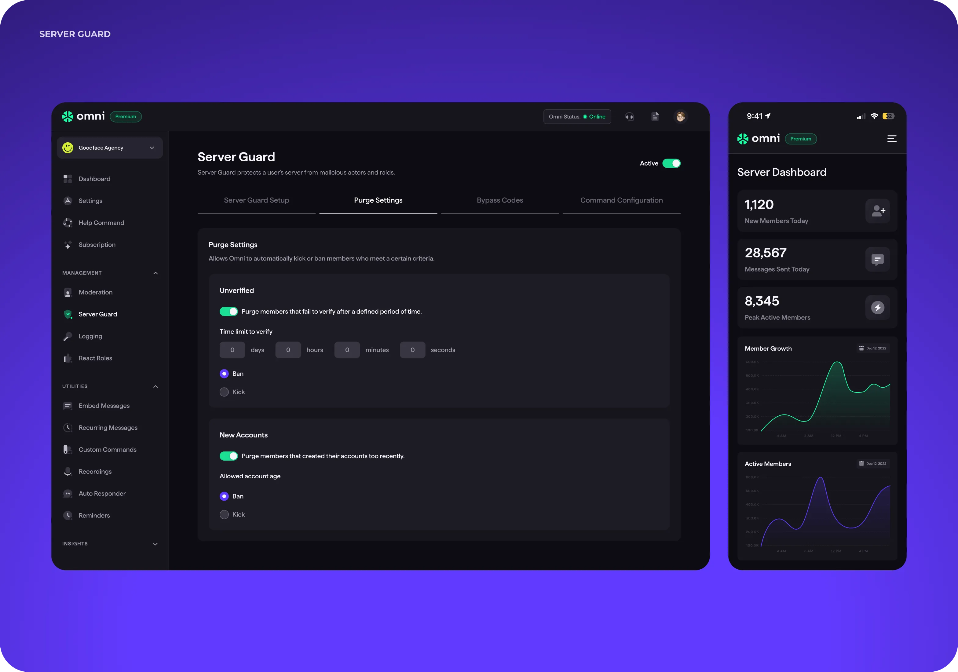 UX/UI design & web development for Discord server management - form-rework.goodface.works