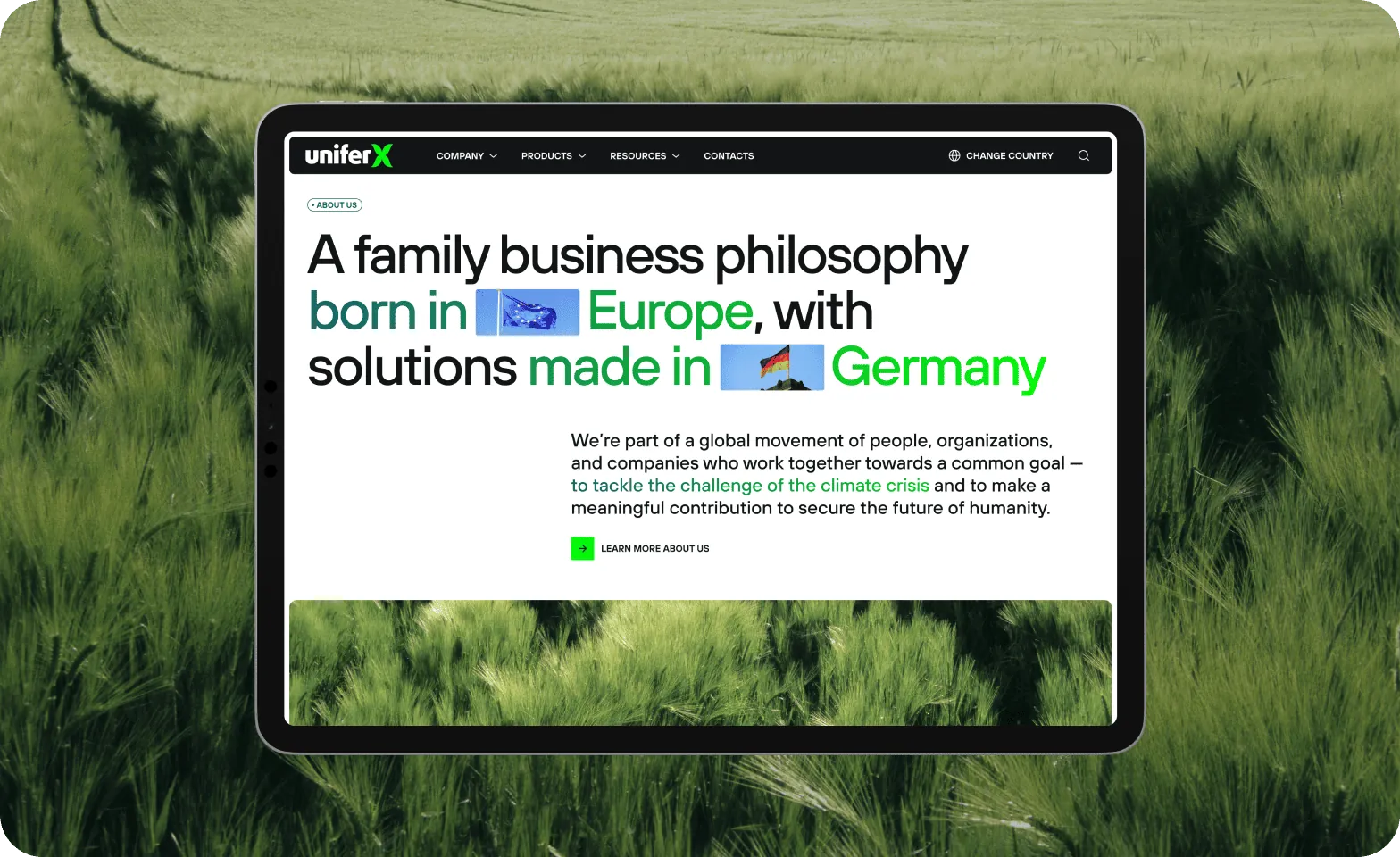 UX/UI design & web development for agritech - form-rework.goodface.works
