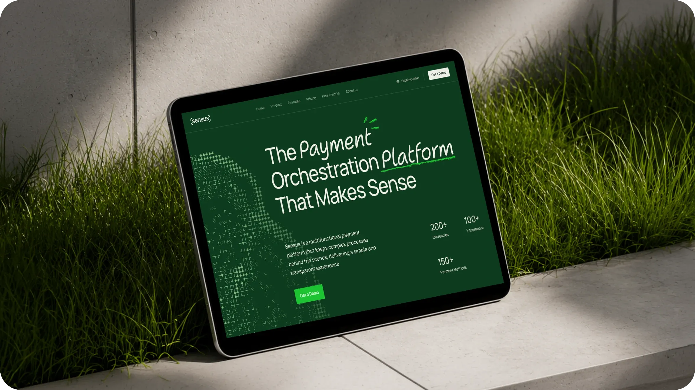 Payment platform web design and branding services - goodface.works