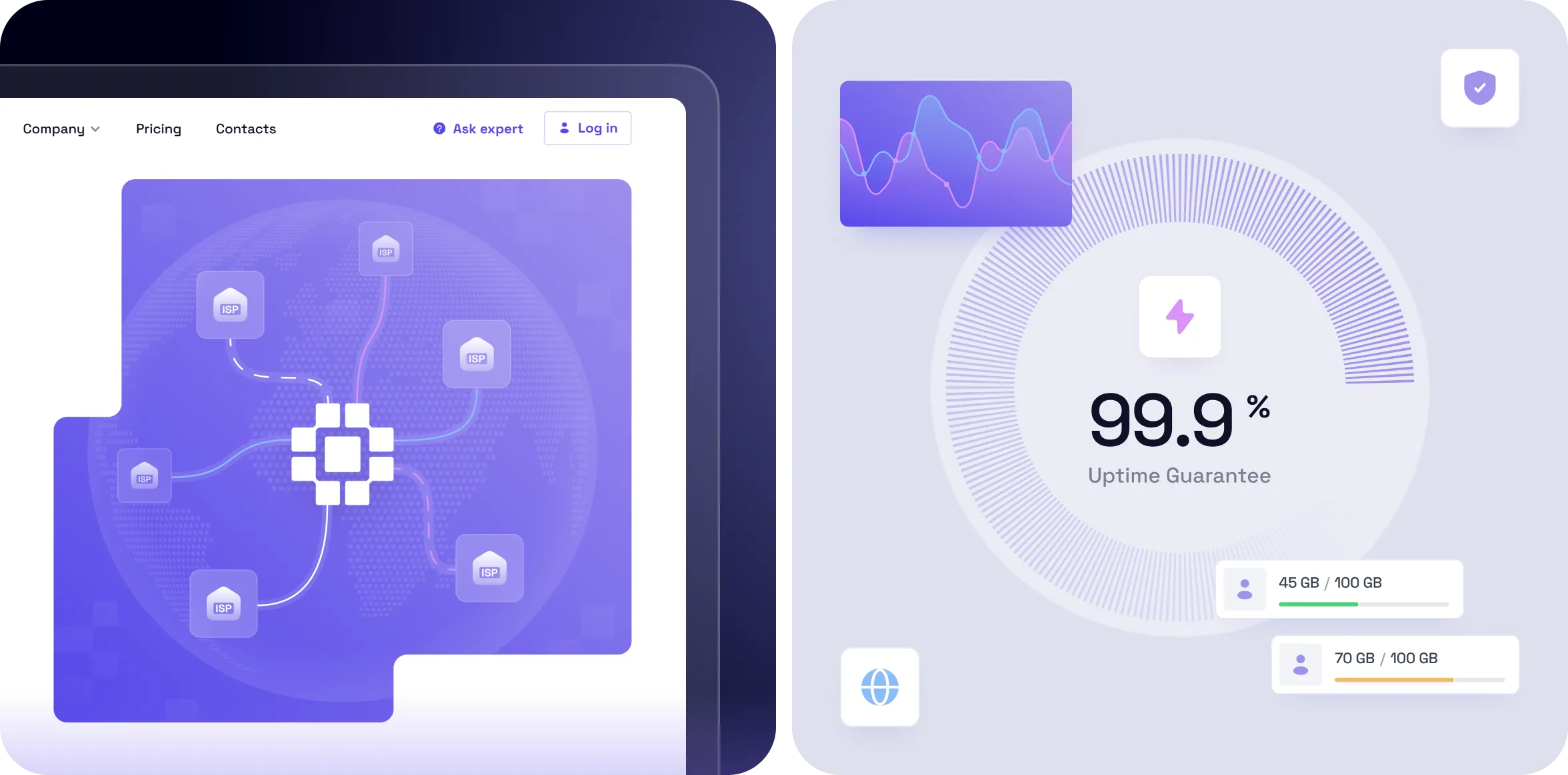 SaaS development & Web app redesign for Ping Proxies - form-rework.goodface.works