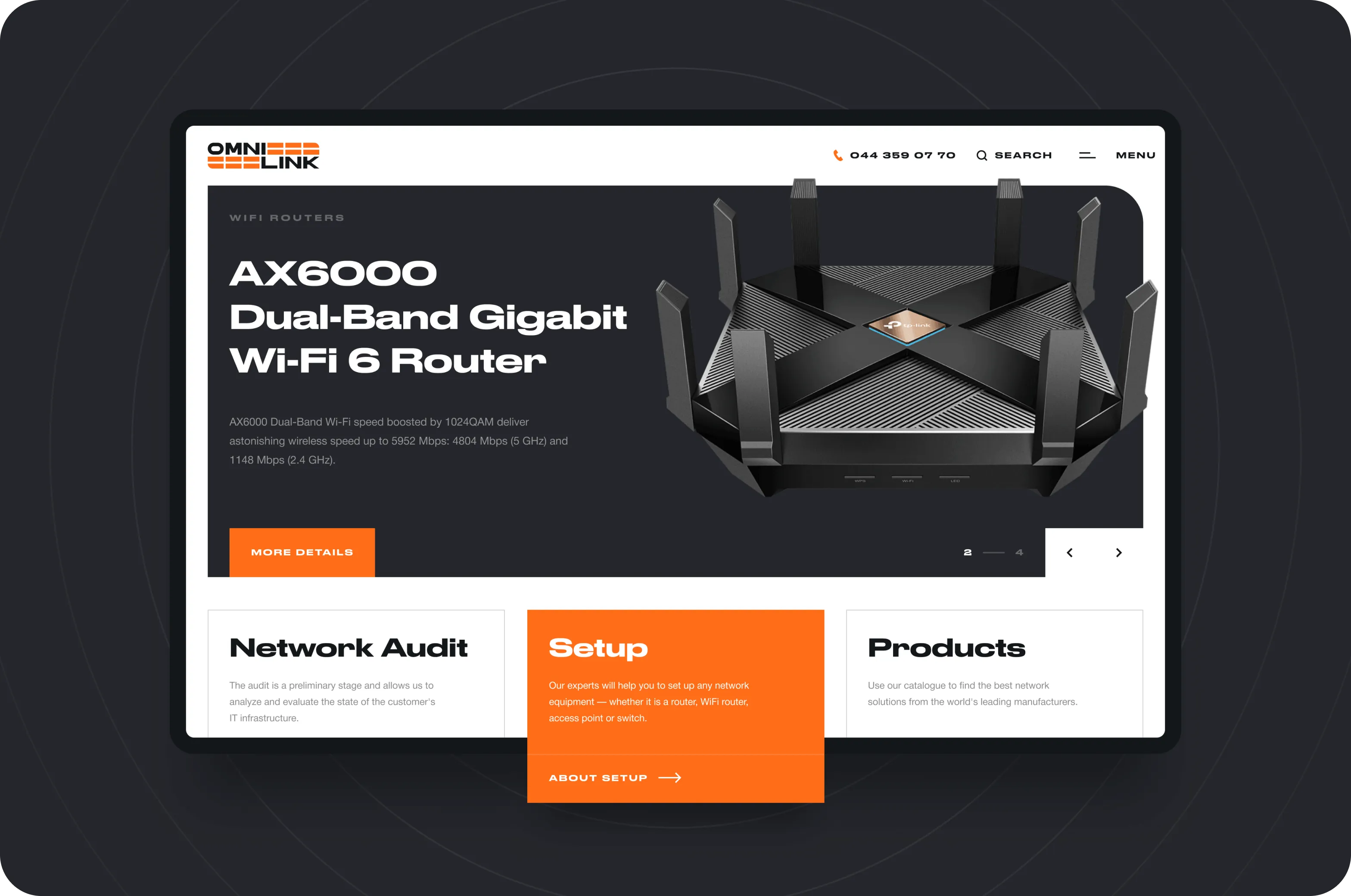 Website Development & Brand Identity Design for Telecom - form-rework.goodface.works