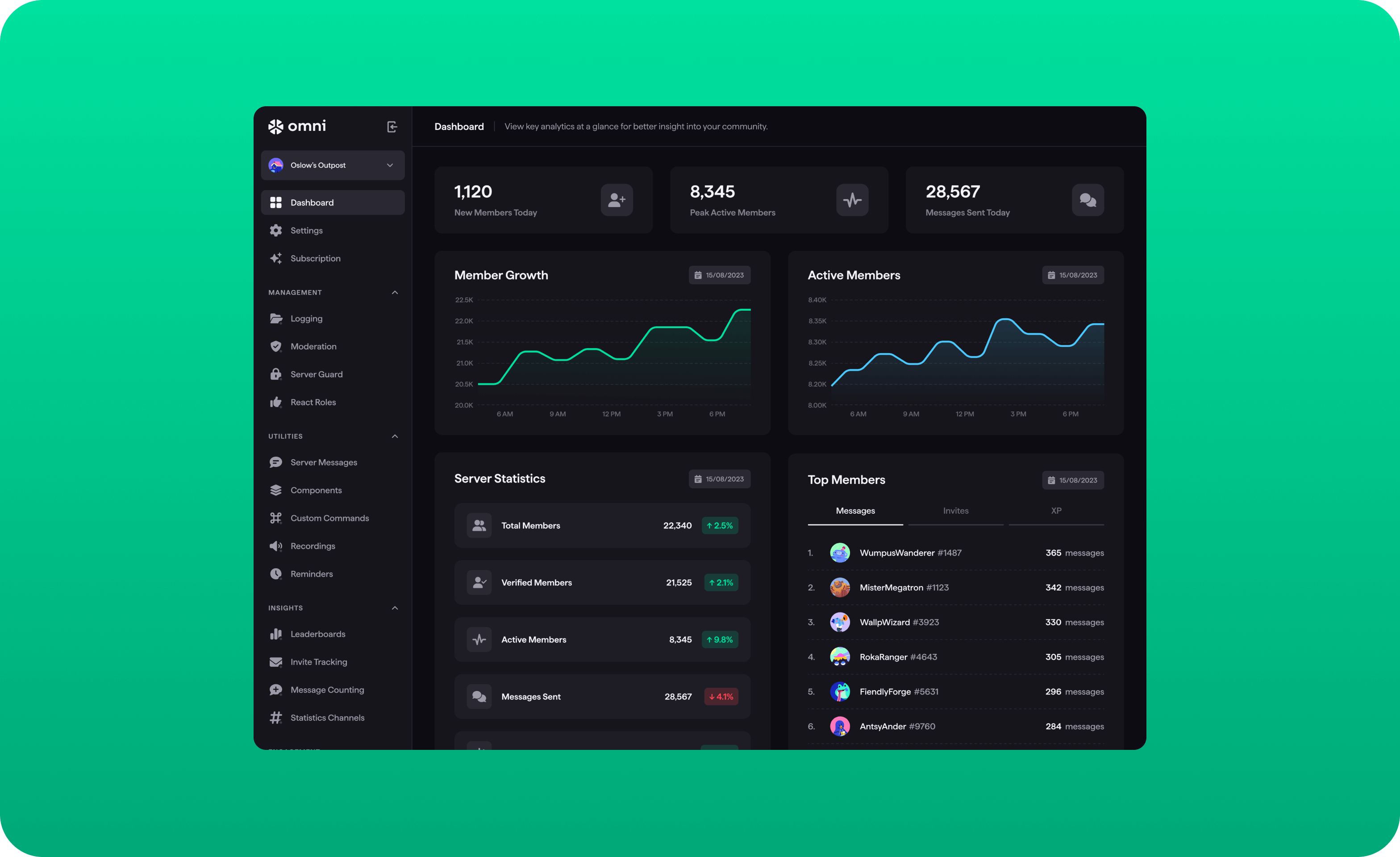 UX/UI design & web development for Discord server management - form-rework.goodface.works