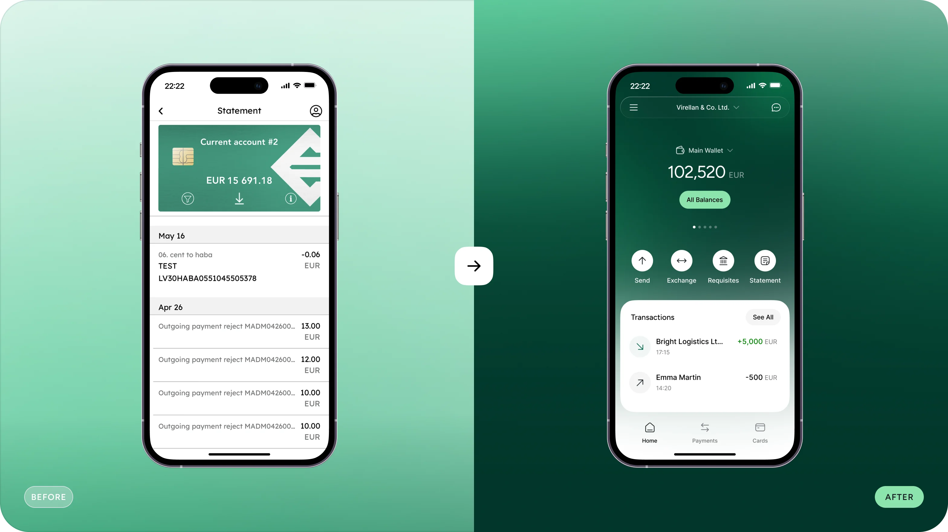 Digital banking UX/UI design case study - form-rework.goodface.works