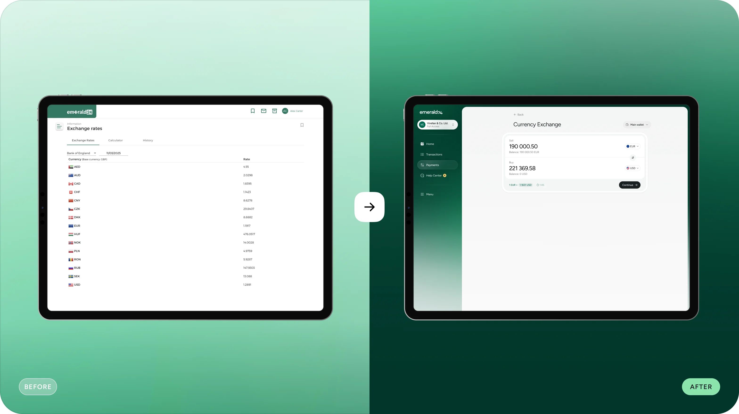 Digital banking UX/UI design case study - form-rework.goodface.works