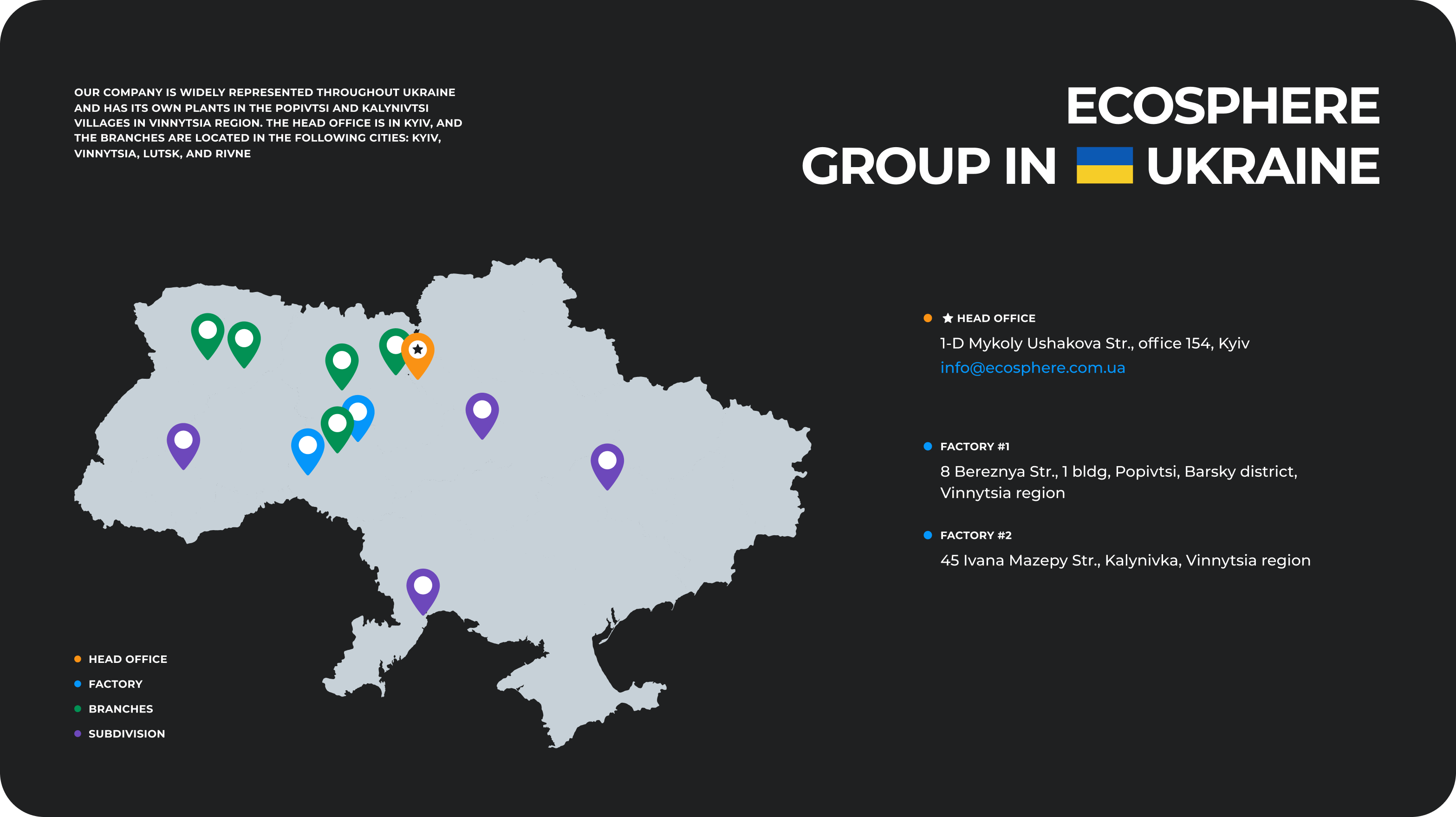 Веб-розробка сайту для екотехнологічного підприємства - goodface.works