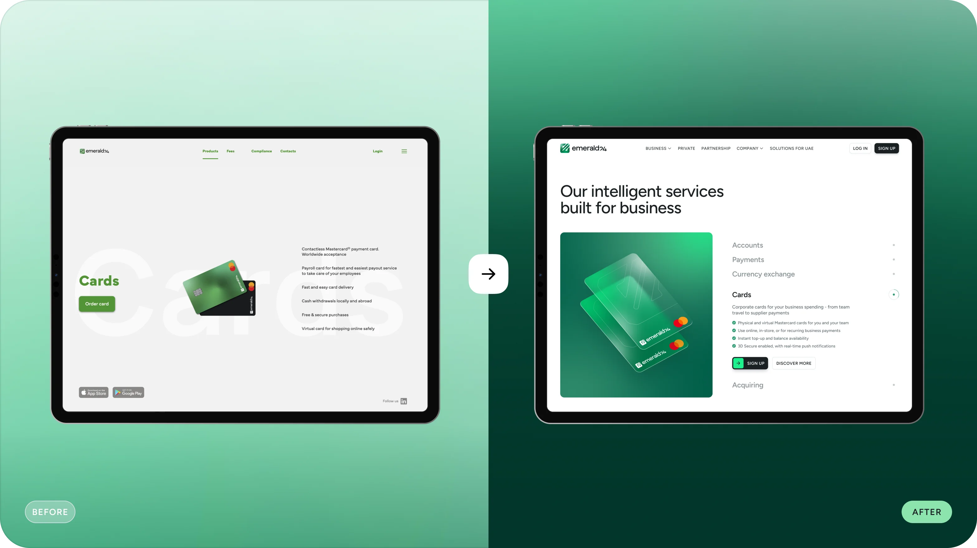 Digital banking UX/UI design case study - form-rework.goodface.works