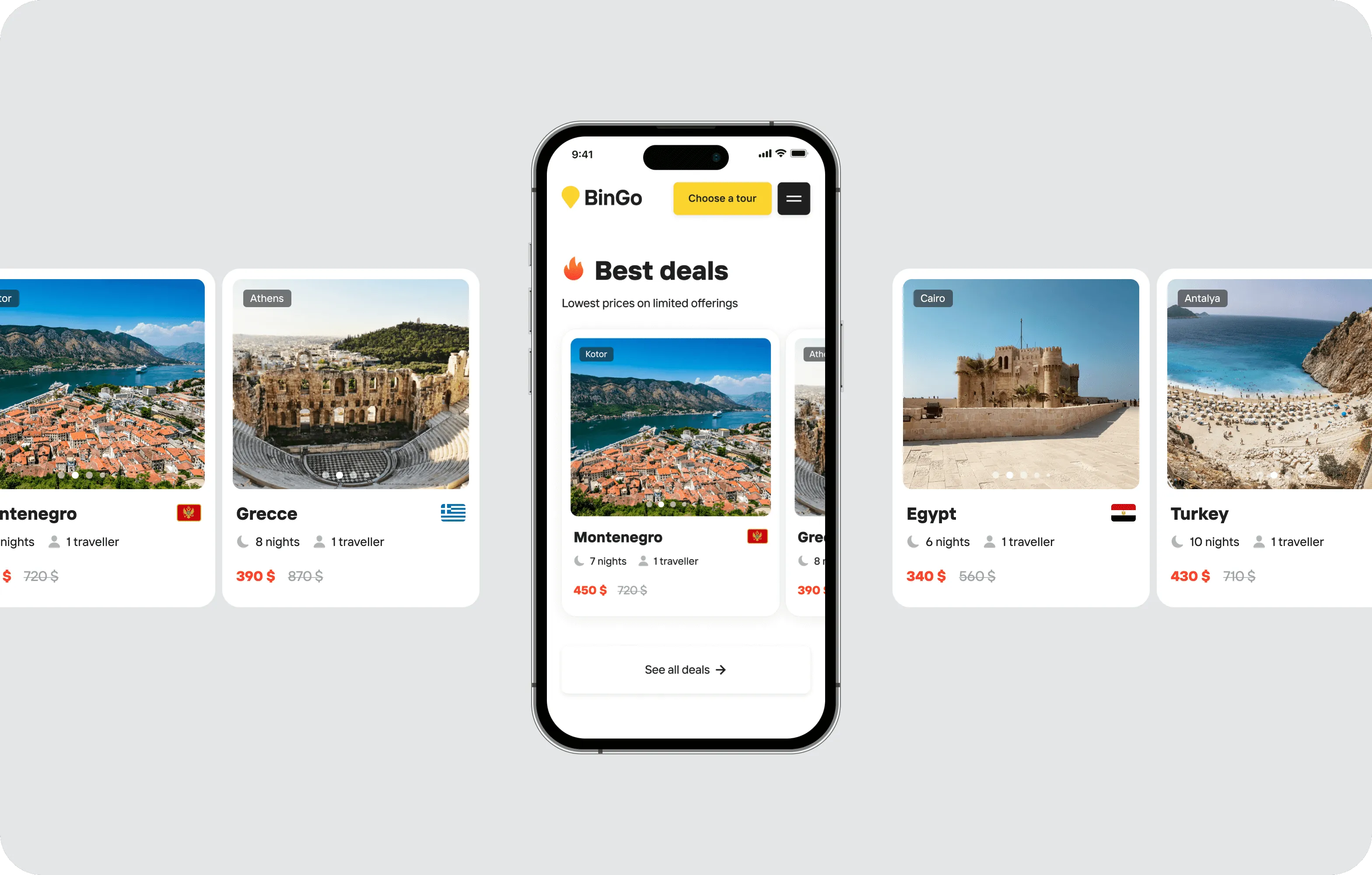 UX/UI Design & Discovery Phase for global travel service - form-rework.goodface.works