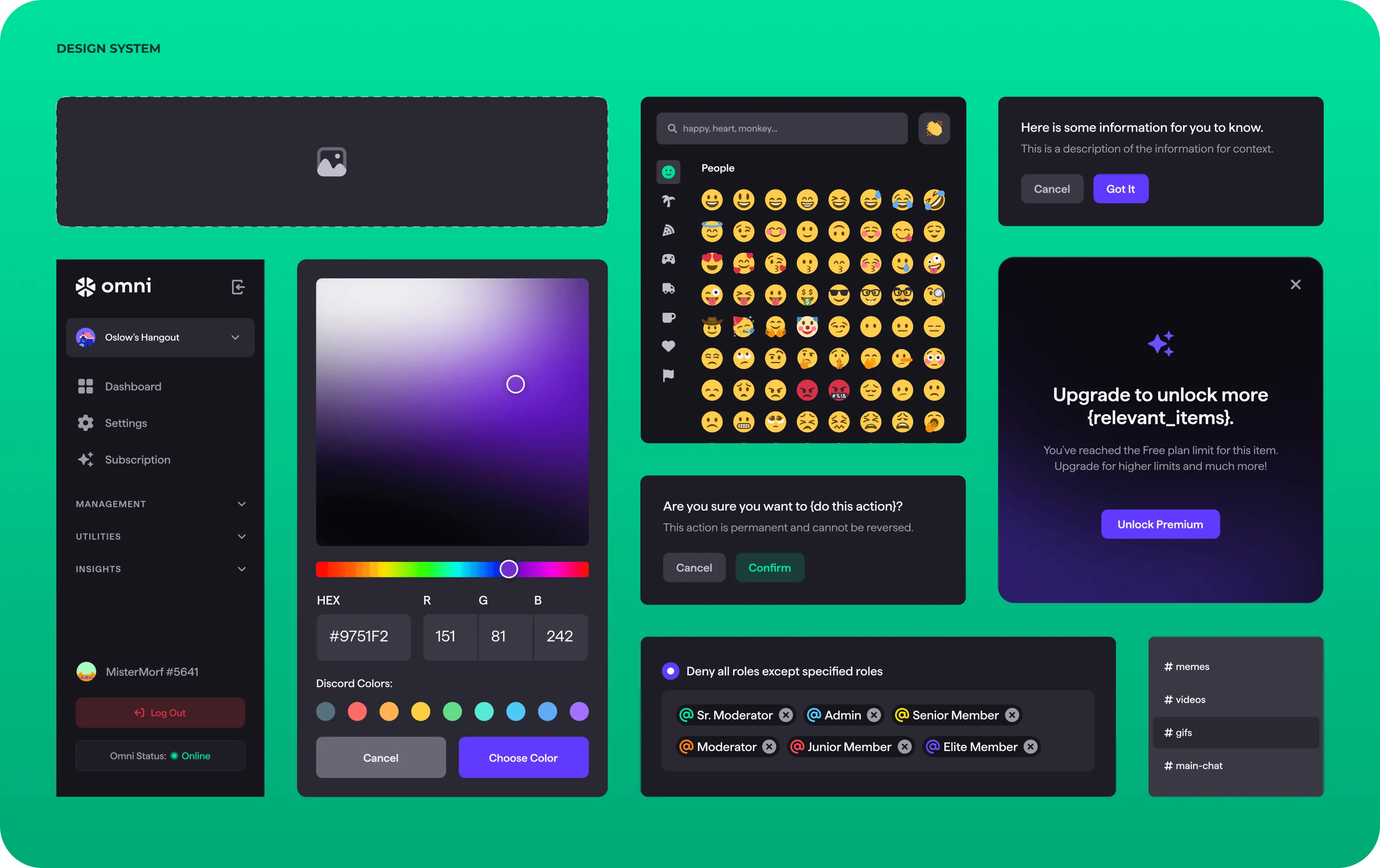 UX/UI design & web development for Discord server management - form-rework.goodface.works
