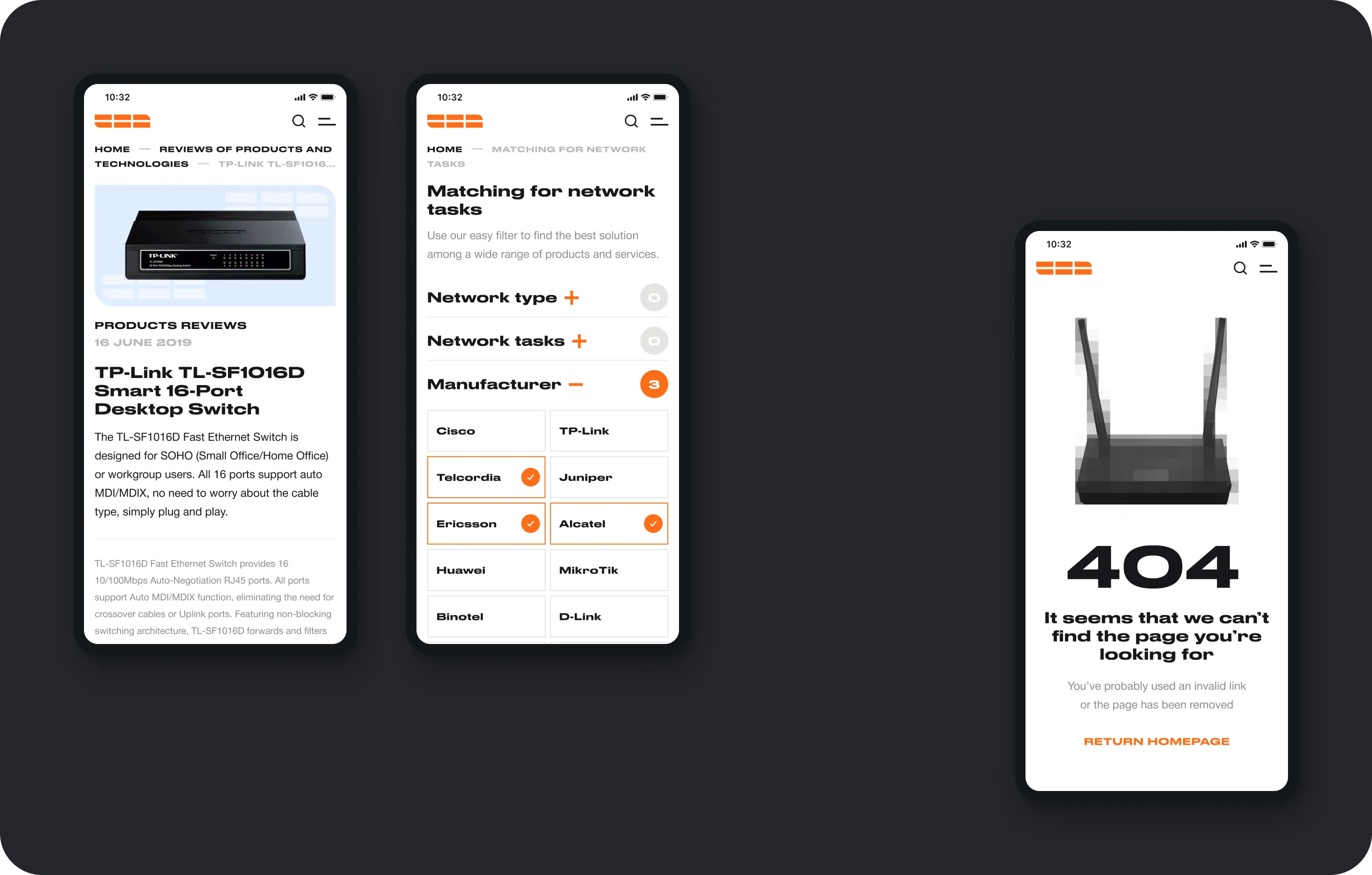 Website Development & Brand Identity Design for Telecom - form-rework.goodface.works