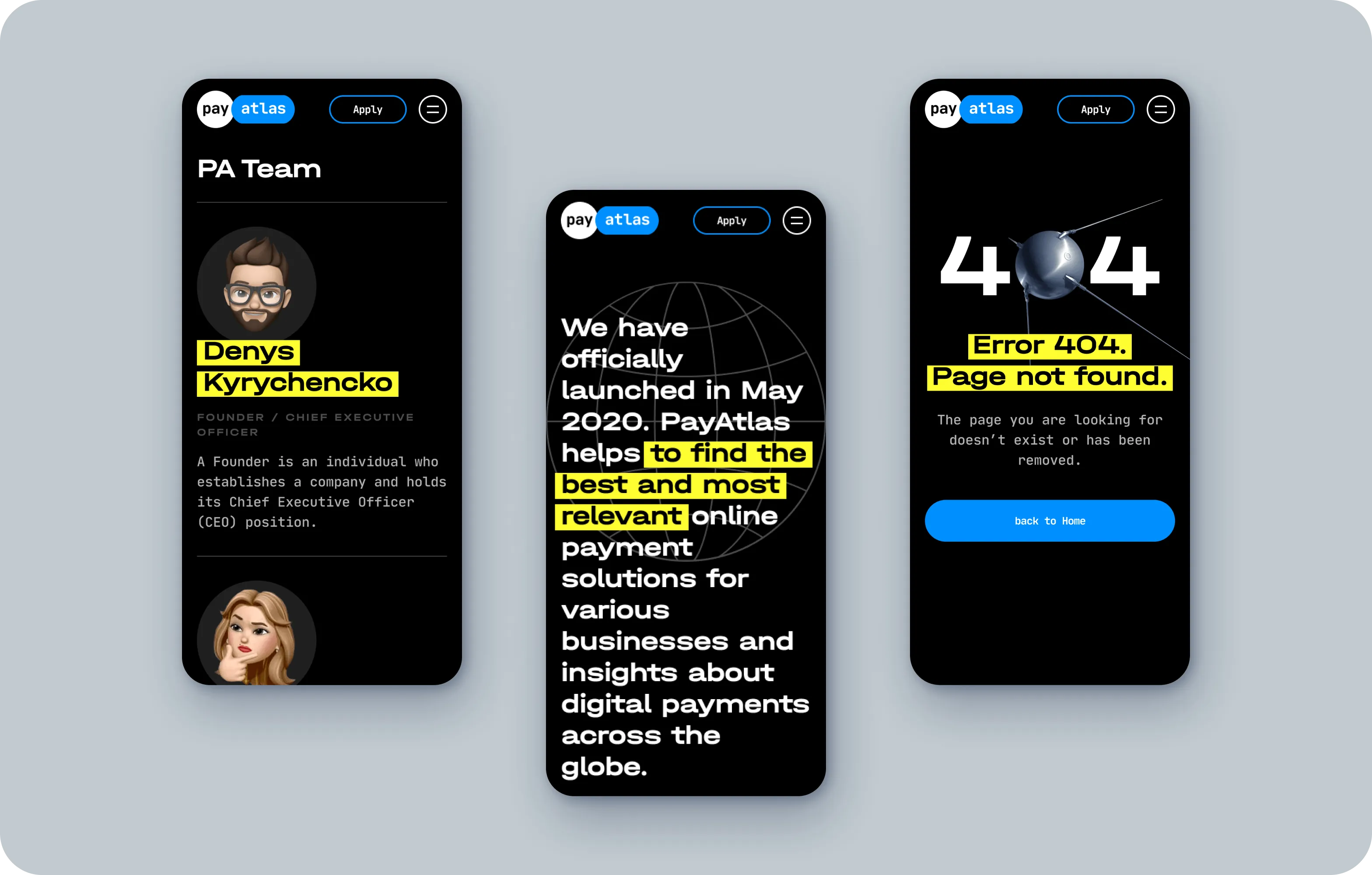Brand Identity and Product Design of a Global Payment Providers Catalog - form-rework.goodface.works