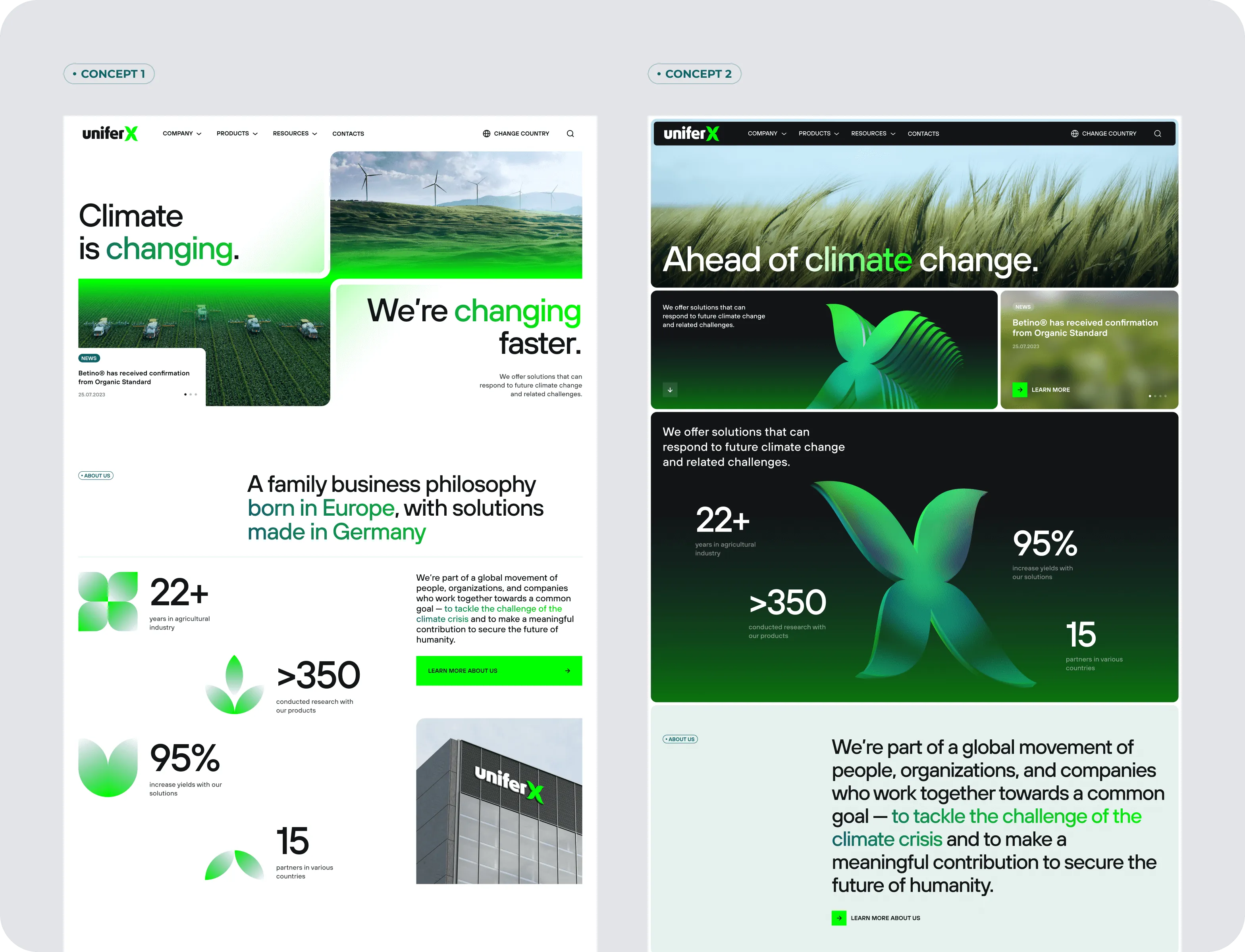 UX/UI design & web development for agritech - form-rework.goodface.works
