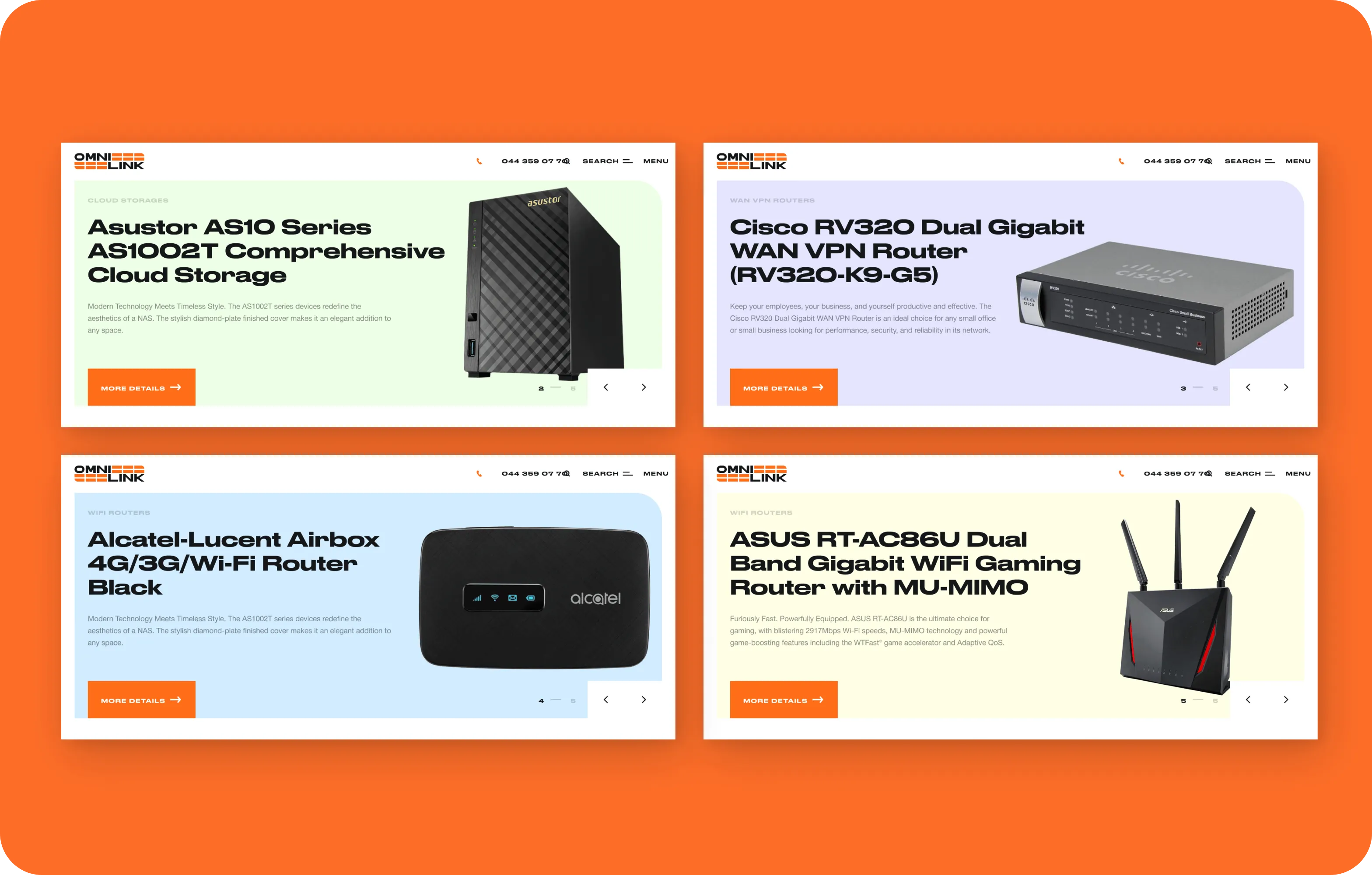 Website Development & Brand Identity Design for Telecom - form-rework.goodface.works