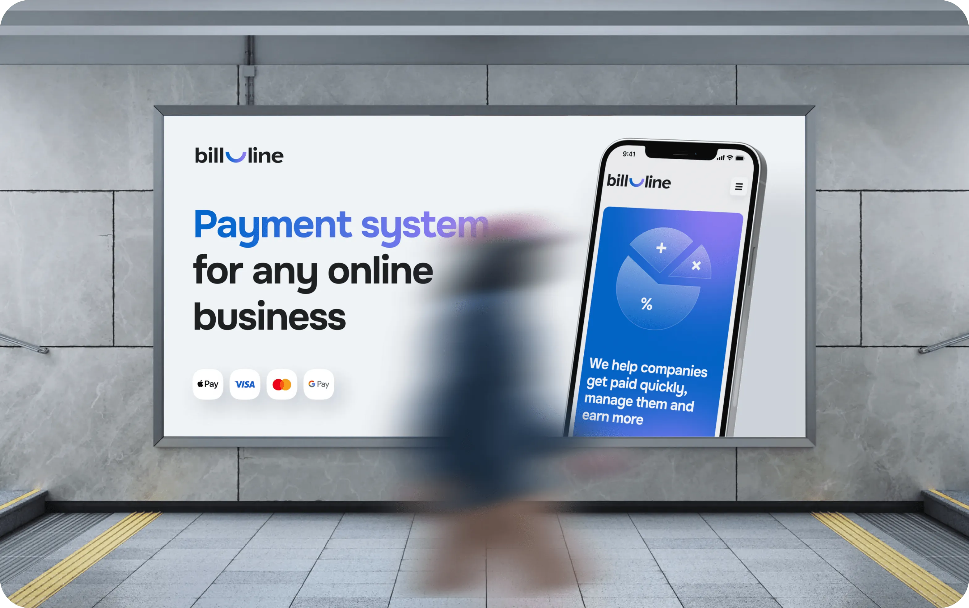 Brand identity design & website development for payment system - form-rework.goodface.works