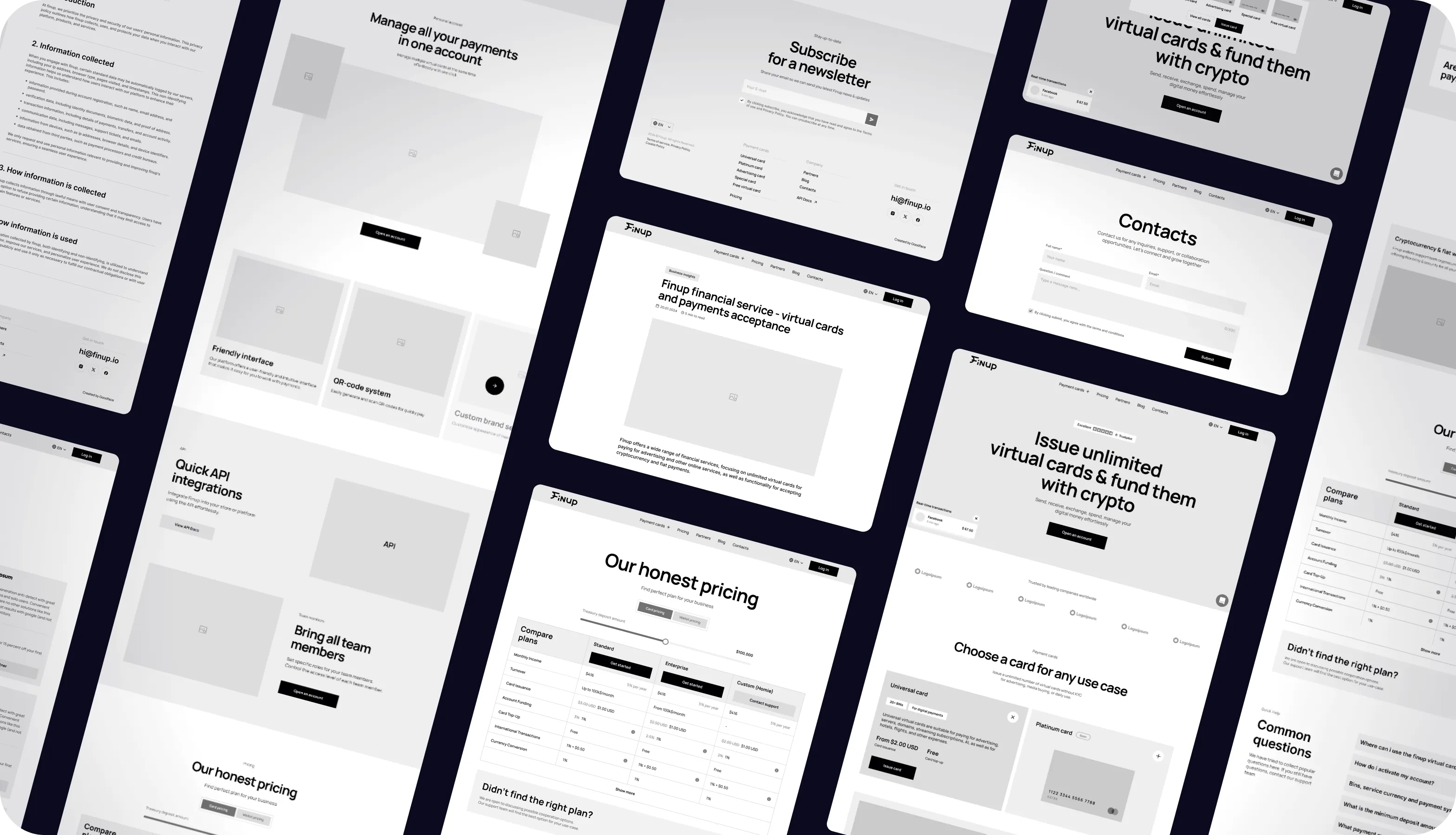 Fintech brand identity, UX/UI design & Webflow development - form-rework.goodface.works