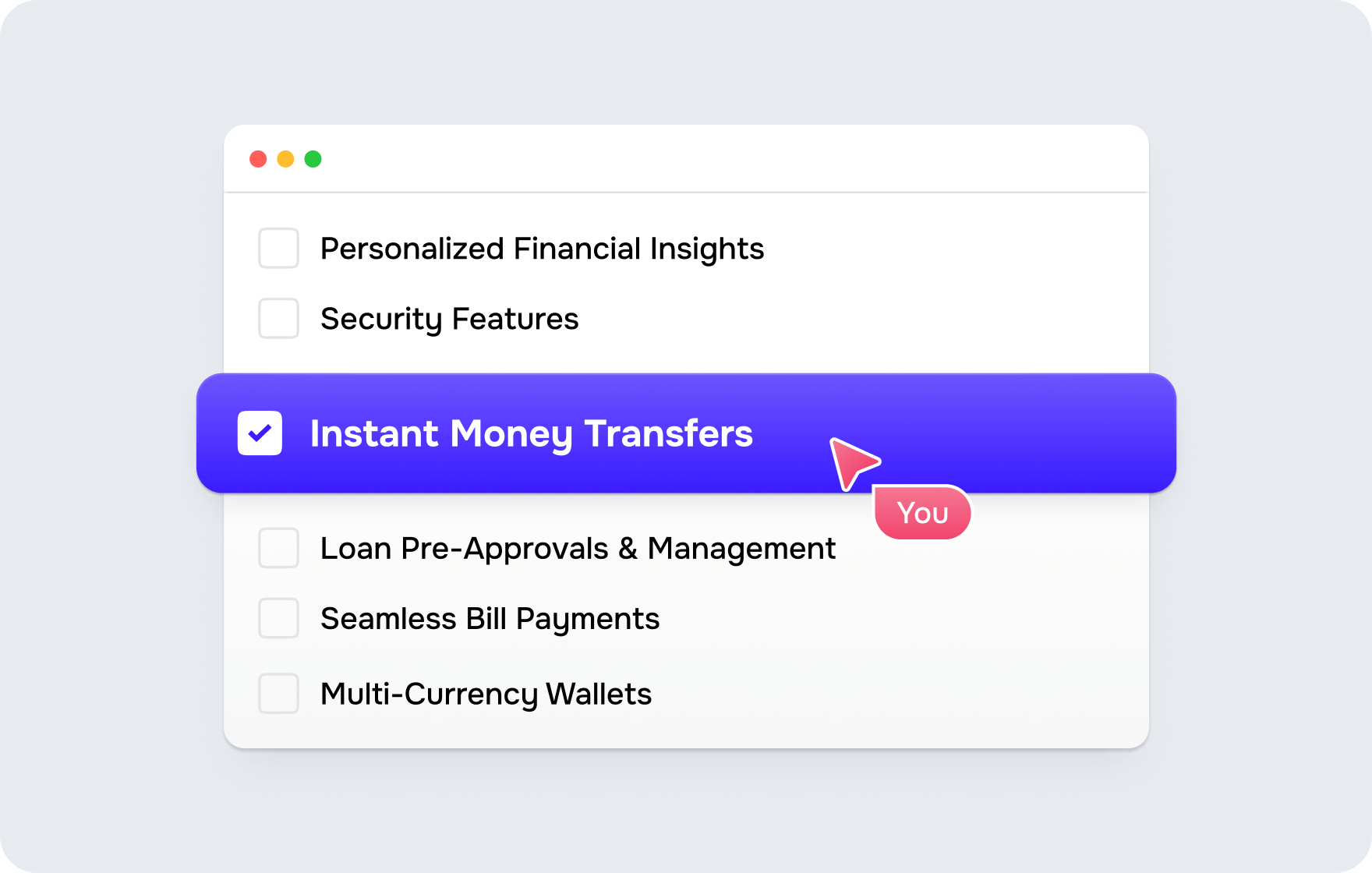 MVP design strategies for FinTech – Goodface agency - form-rework.goodface.works