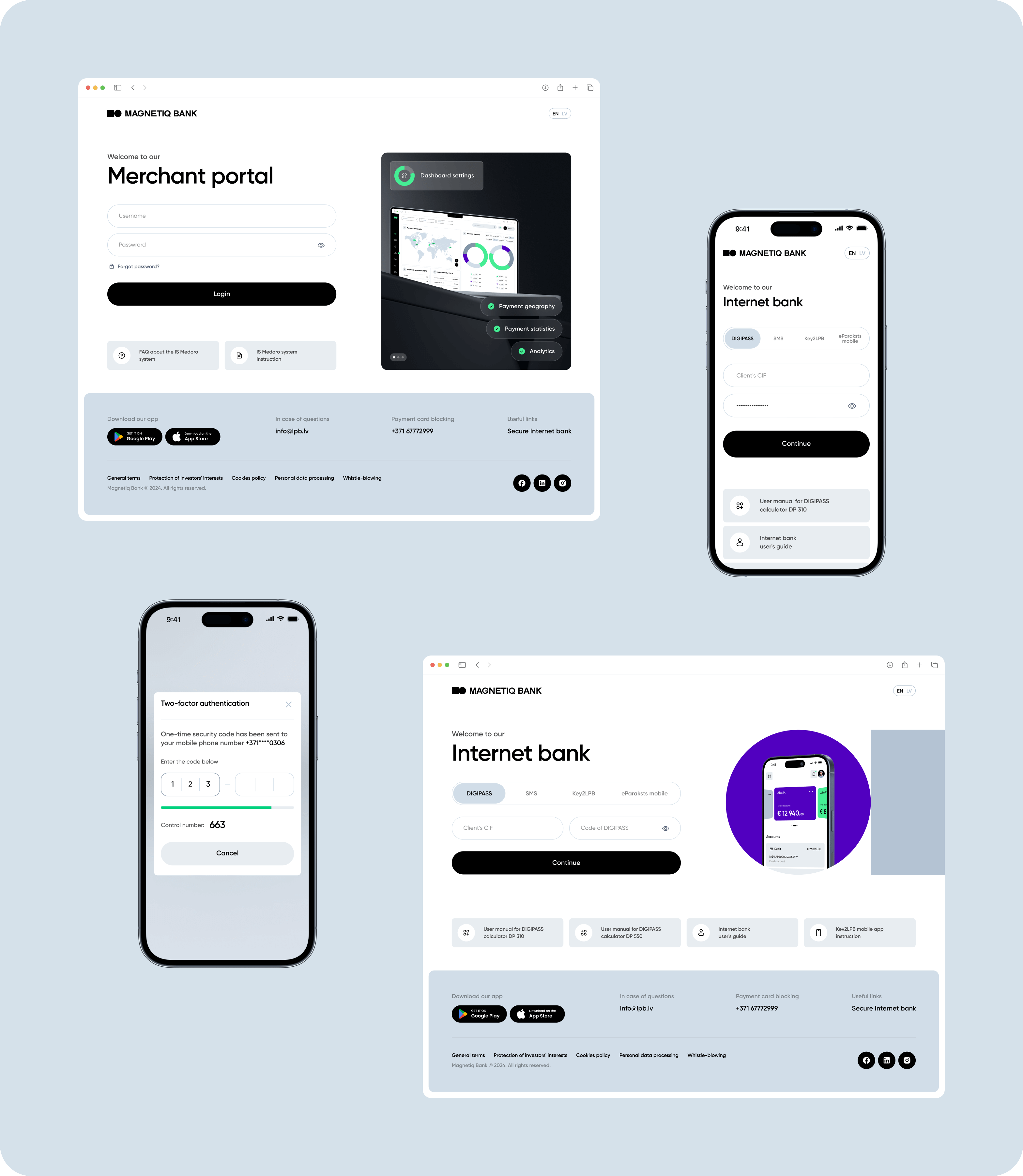 UX/UI Design & Brand Identity for a B2B Digital Bank - form-rework.goodface.works