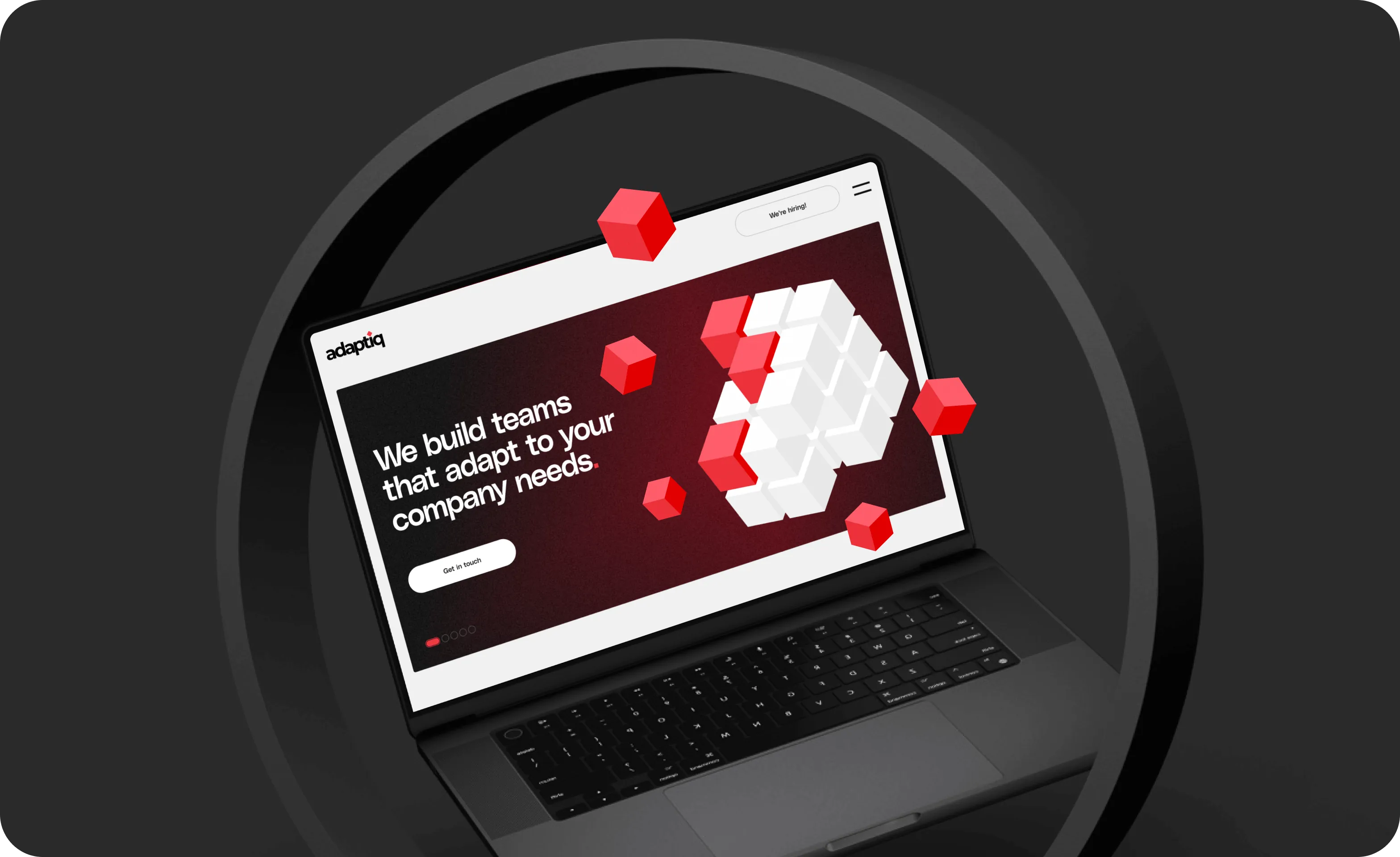 Веб-дизайн і розробка корпоративного сайту для міжнародної IT компанії - goodface.works