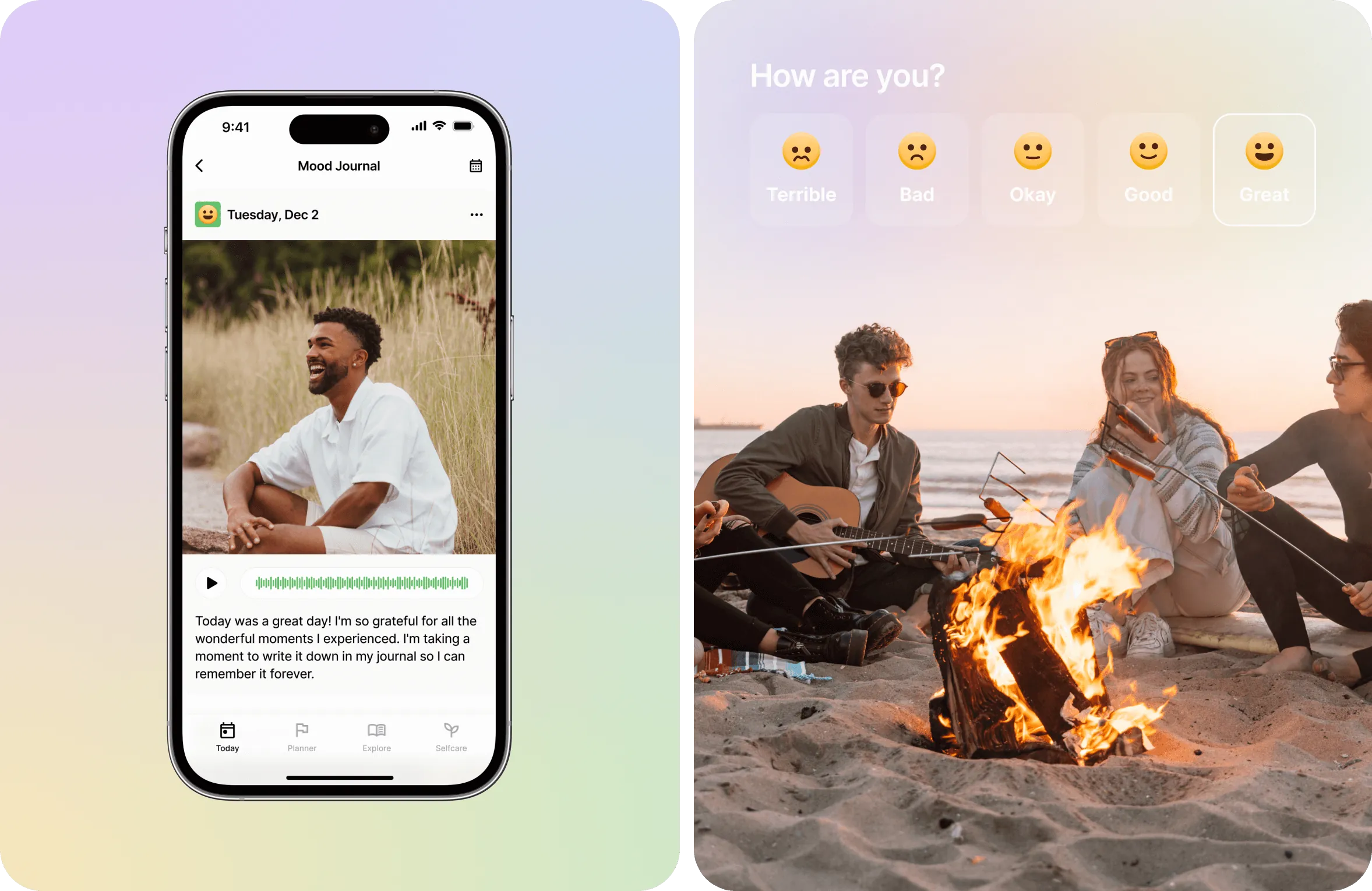 UX/UI design for a Mental Health Mobile & Web App - form-rework.goodface.works