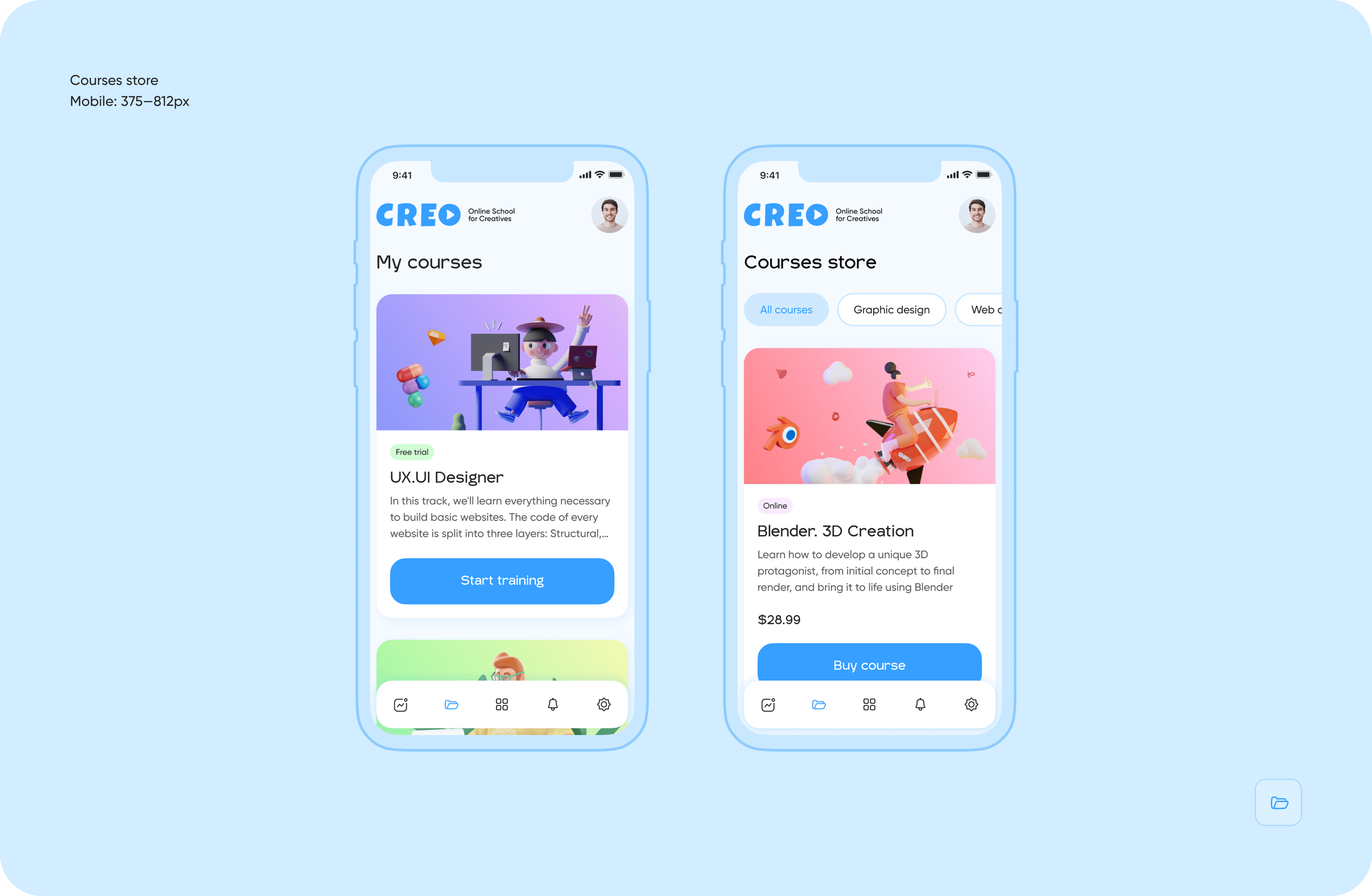 Custom LMS design & development for CREO platform - form-rework.goodface.works