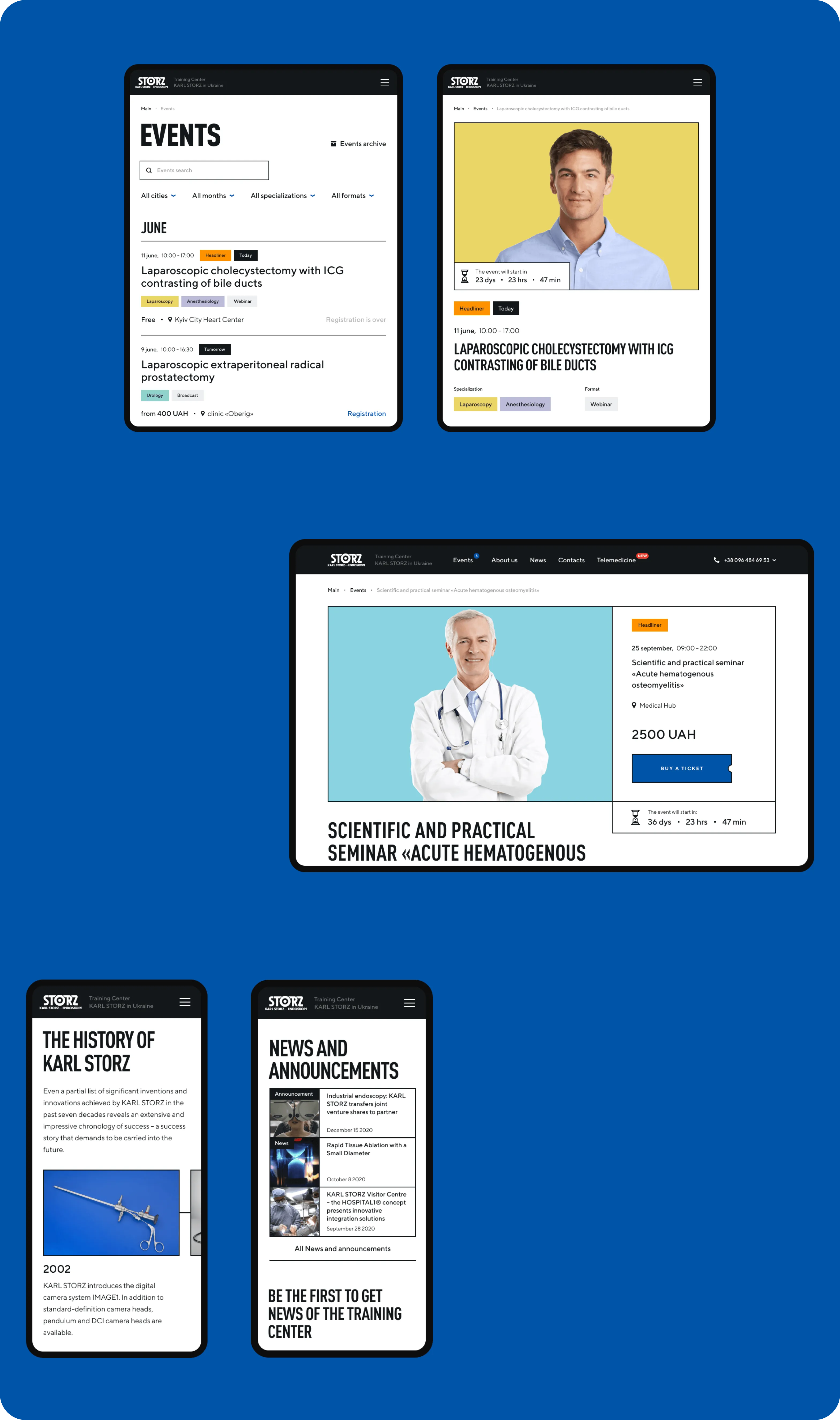 KARL STORZ EdTech Platform: Web & Mobile App Development - form-rework.goodface.works