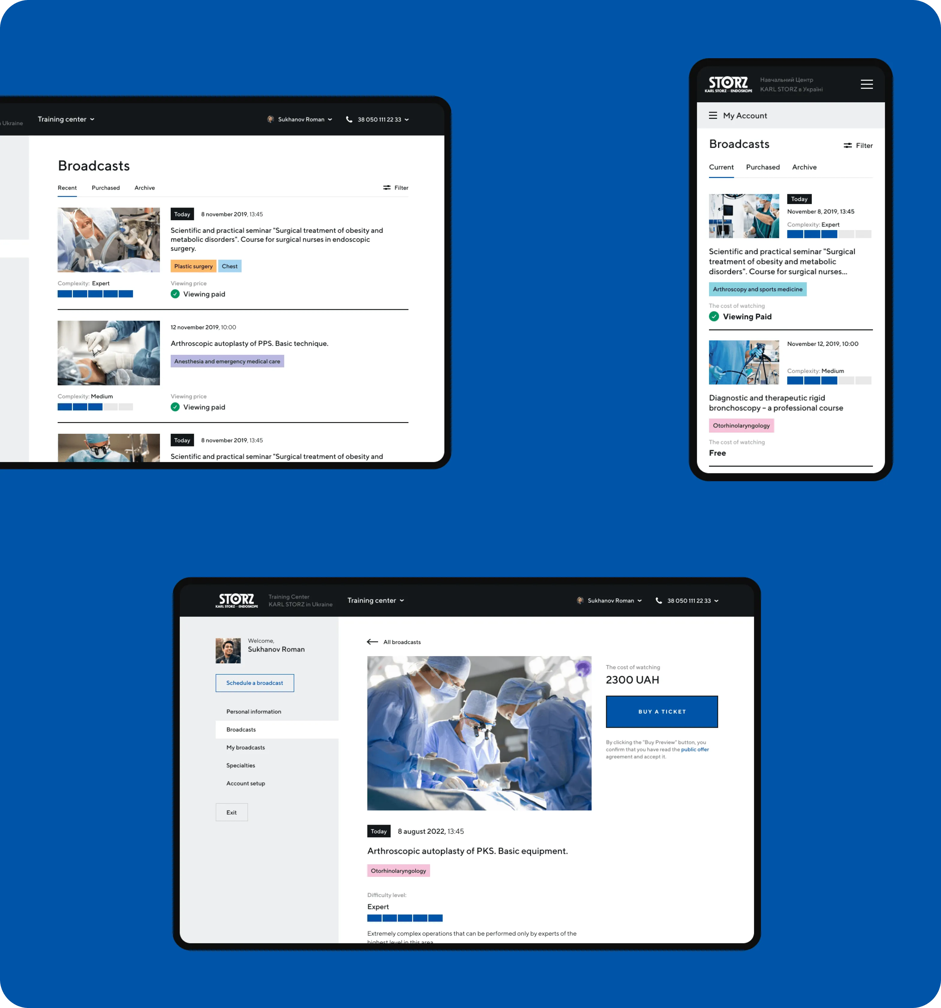 KARL STORZ EdTech Platform: Web & Mobile App Development - form-rework.goodface.works